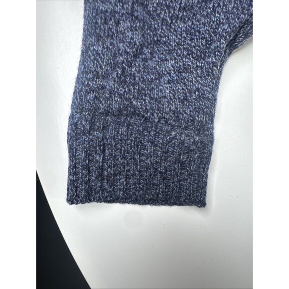 Pendleton Sweater Mens XL Navy Blue Shetland Wool Cardigan Button Front Pockets - Picture 3 of 11